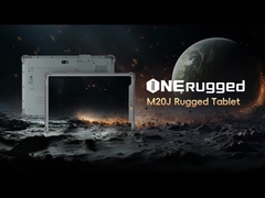 Intel RS232 ONERugged M20J Waterdicht Tablet PC Met Win 11 Pro/IOT Car Mount